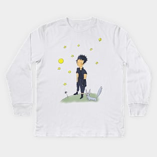 The little Lucis Prince Kids Long Sleeve T-Shirt